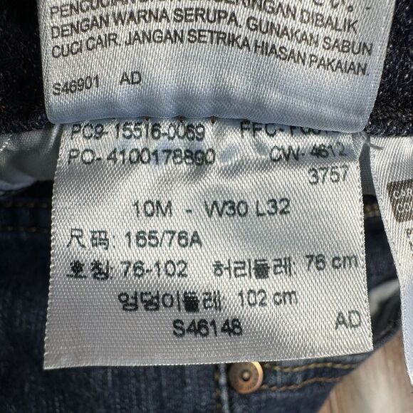 Levi's 515 Boot Cut Womens Size 10 Blue Mid Rise Jeans Denim Pants 30x30.5 - Picture 11 of 11